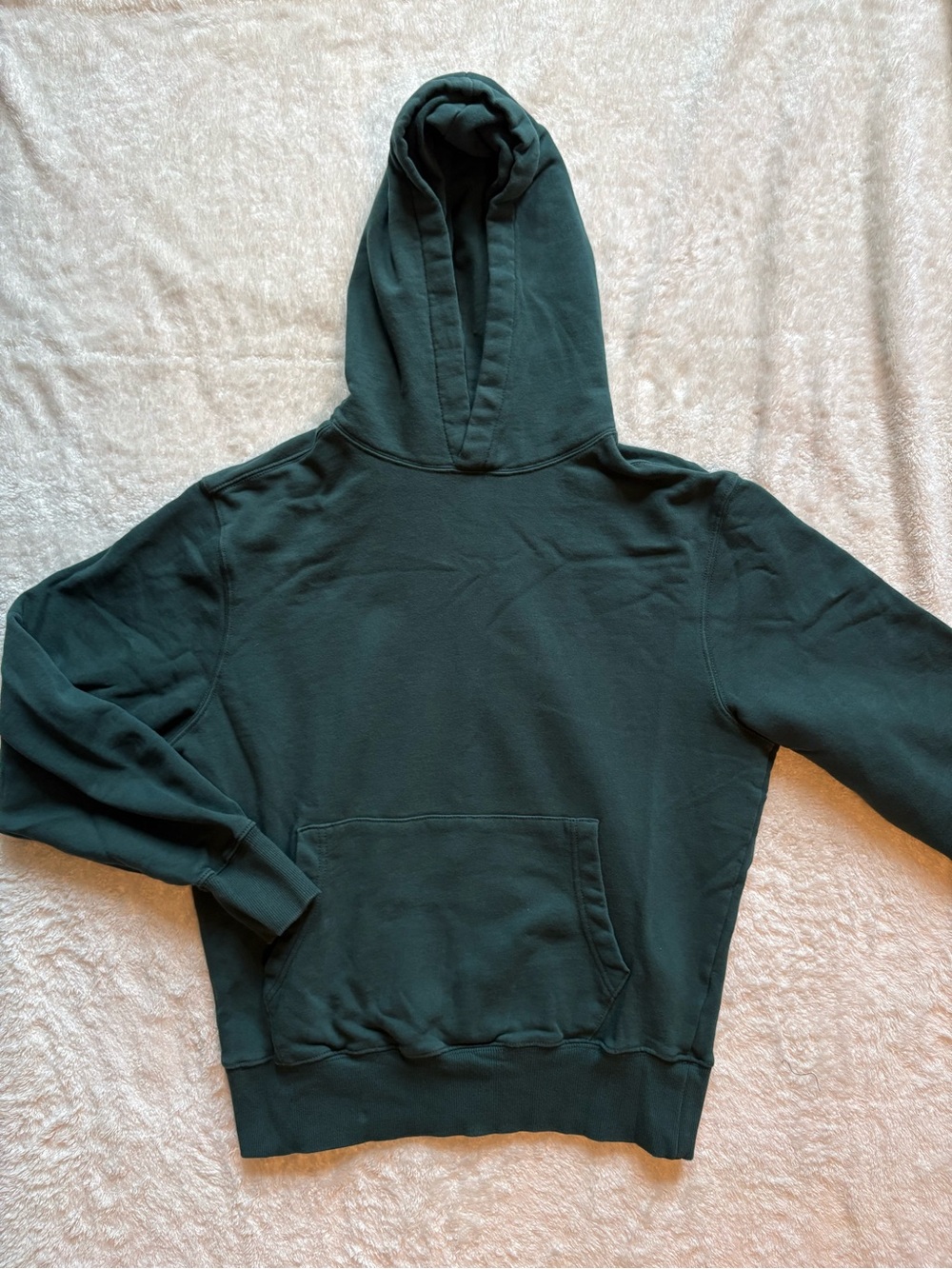 Old Navy Forest Green Hooded Pullover Sweatshirt